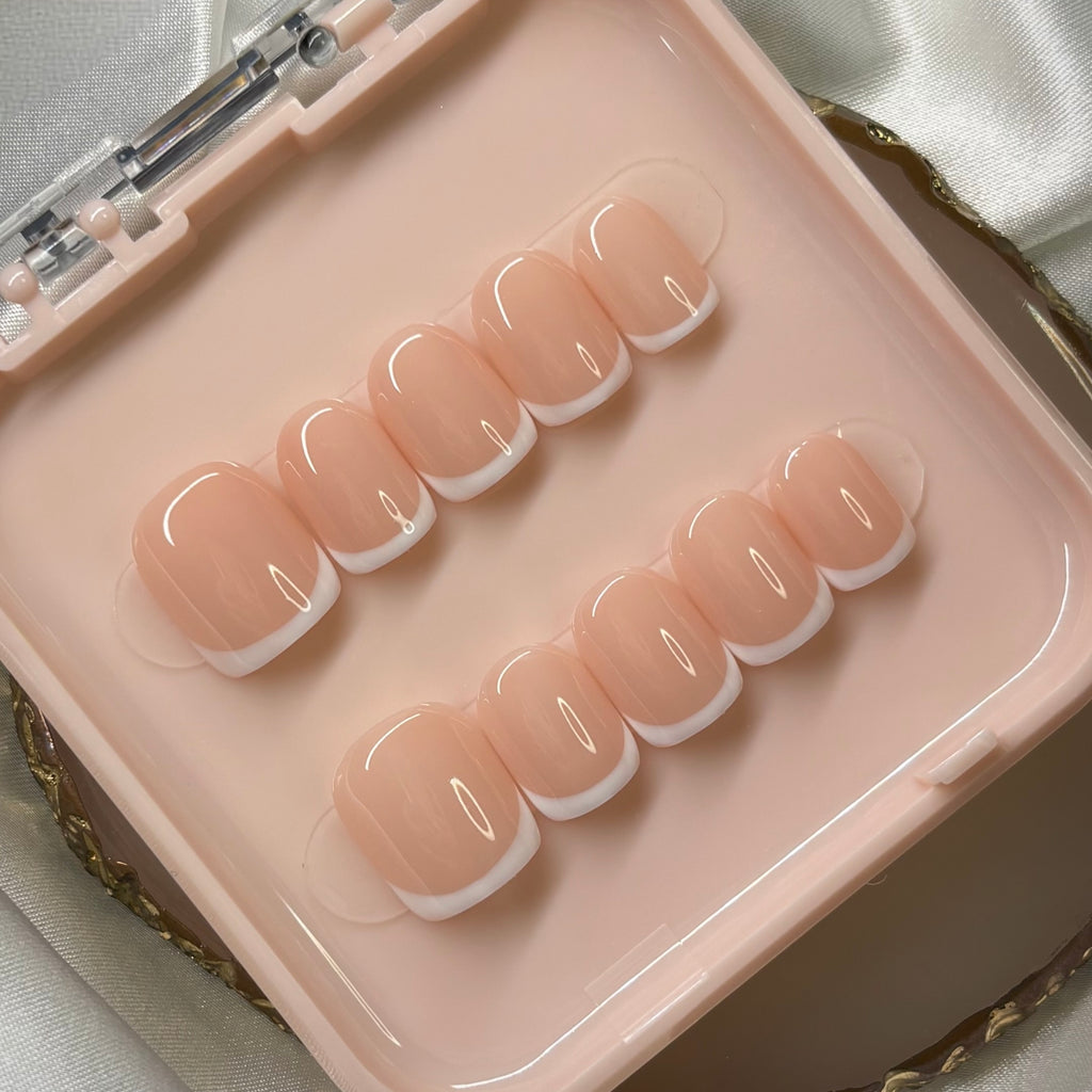 Mini French BIAB Gel Handmade Press-Ons