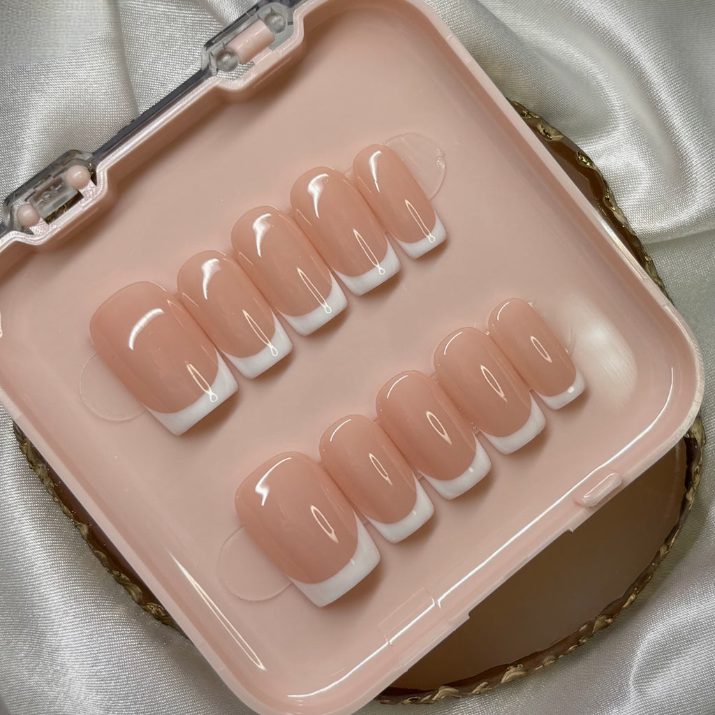 Classic French BIAB Gel Handmade Press-Ons